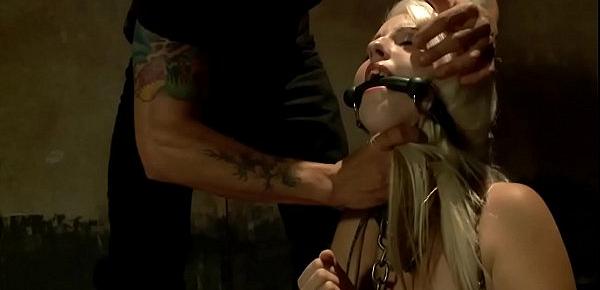 Nineteen year old blonde bdsm fuck